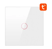 ZigBee Avatto érintőkapcsoló LZTS02-EU-W1 Egyetlen semleges nélkül TUYA (fehér)