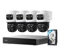 Eufy NVR Security System S4 Max Fekete, Szürke, Fehér