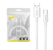 Baseus Superior USB - USB-C kábel, 100W, 1.5 m (fehér)