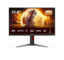 AOC G4 24G4HA számítógép monitor 60,5 cm (23.8") 1920 x 1080 pixelek Full HD LED Fekete, Vörös