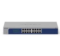 NETGEAR GS516-300EUS hálózati kapcsoló Beállítást nem igénylő (unmanaged) Gigabit Ethernet (10/100/1000) Szürke