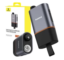 Baseus Sharp Tool biztonsági kalapács (ablakbetörés+biztonsági öv vágás) fekete