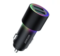 Ładowarka samochodowa Joyroom JR-CL10, 2x USB, 4.8A (czarna)