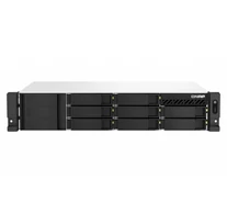 QNAP TS-864EU-8G tárolószerver NAS Rack (2U) Intel® Celeron® 8 GB DDR4 0 TB QNAP Turbo System Fekete