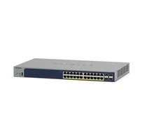NETGEAR GS728TPP Vezérelt L2/L3/L4 Gigabit Ethernet (10/100/1000) Ethernet-áramellátás (PoE) támogatása Szürke