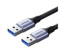 UGREEN 2A USB3.0 kábel USB-A - USB-A, 2m (fekete)