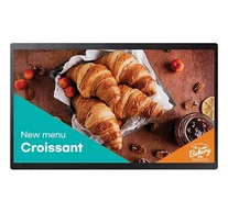 Samsung QB24C Laposképernyős digitális reklámtábla 61 cm (24") LED Wi-Fi 250 cd/m² Full HD Fekete Beépített processzor Tizen 16/7