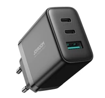 Fast Charger JR-TCF10 (EU), 32W 2C1A (Black)