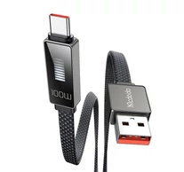 Kábel Mcdodo CA-4980 USB-ről USB-C-re kijelzővel 1.2m (fekete)