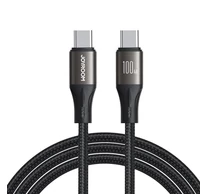 Kabel Light-Speed USB-C do USB-C Joyroom SA25-CC5 / 100W / 2m (czarny)