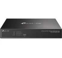 TP-Link VIGI NVR1008H-8MP hálózati képrögzítő (NVR) Fekete