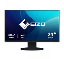 EIZO FlexScan EV2490-BK számítógép monitor 60,5 cm (23.8") 1920 x 1080 pixelek Full HD LED Fekete