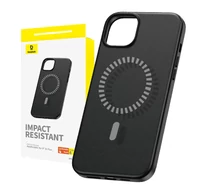 Baseus Fauxther Series mágneses telefontok iPhone 15 Plus (fekete)