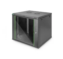 Digitus DN-19 09U-6/6-EC-SW állvány 9U Falra szerelhető állvány Fekete