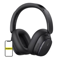 Baseus Bowie H1 PRO Vezeték nélküli Bluetooth fejhallgató (fekete)