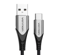USB 2.0 A és USB-C kábel Vention CODHD 3A 0,5m szürke