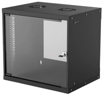 Intellinet 714174 9U falra szerelhető rack 54/40 fekete lapos
