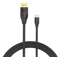 USB-C - DisplayPort 1.4 kábel Vention CGYBG, 1,5m, 8K 60Hz/4K 120Hz (fekete)