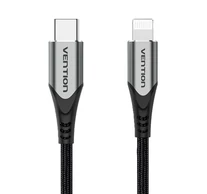 USB-C 2.0 to Lightning Cable Vention TACHH 2m MFi Gray