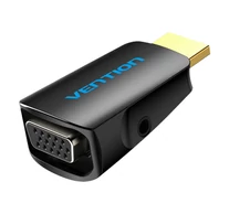 Adapter HDMI VGA Vention AIDB0 VGA-ra 3,5 mm-es audioporttal