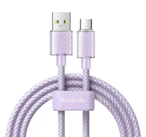 Cable USB-A to USB-C Mcdodo CA-3655, 100W, 2m (purple)