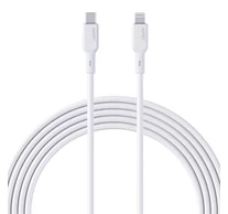 Cable Aukey CB-NCL2 USB-C to Lightning 1.8m (white)