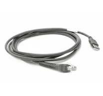 Zebra CBA-U21-S07ZBR - Black - 2.1 m - USB - EAS - Male - Male (CBA-U21-S07ZBR)
