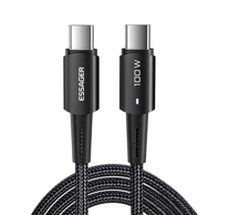 USB-C to USB-C Cable 100W Essager 1m (black)