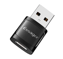 Adapter OTG USB-C female to USB 3.0 male Essager (black)