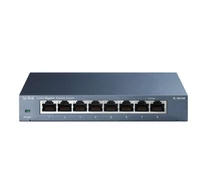 TP-Link TL-SG108 hálózati kapcsoló Beállítást nem igénylő (unmanaged) L2 Gigabit Ethernet (10/100/1000) Fekete