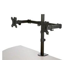 StarTech.com ARMDUAL2 asztali TV konzol 81,3 cm (32") Fekete