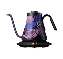 Coffee Gooseneck Kettle Cocinare Tropical Plants