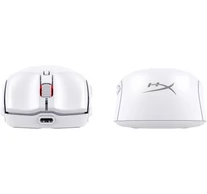 HyperX Pulsefire Haste 2 mini - vezeték nélküli játékegér - HyperX 26K 26000 DPI 59g fehér