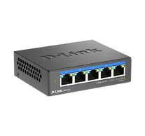 D-Link DMS-105 Beállítást nem igénylő (unmanaged) L2 2.5G Ethernet (100/1000/2500) Fekete