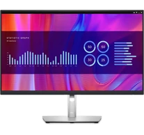DELL P Series P2723DE 68,6 cm (27") 2560 x 1440 pixelek Quad HD LCD Fekete, Ezüst