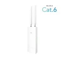 Cudy LT700 vezetéknélküli router Gigabit Ethernet Kétsávos (2,4 GHz / 5 GHz) 4G Fehér