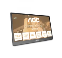 AOC 16T3EA hordozható TV és monitor Fekete 39,6 cm (15.6") 1920 x 1080 pixelek