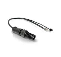 QuWireless QRJ45-PL hálózati kábel Fekete 0,38 M