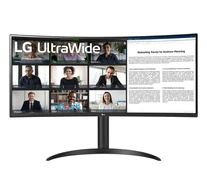 LG 34WR55QK-B számítógép monitor 86,4 cm (34") 3440 x 1440 pixelek Wide Quad HD Fekete