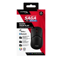 HyperX Pulsefire Saga Pro Vezeték Nélküli Játék Egér (Fekete)