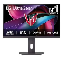 LG 27G610A-B számítógép monitor 68,6 cm (27") 2560 x 1440 pixelek Quad HD LCD Fekete