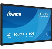 iiyama TW3226AS-B3P 32 hüvelykes Panel-PC Android 14+GMS SOC Octa-core RK3576 4GB Tárhely 32GB PCAP 10-Pontos Érintő 1920x1080 VA