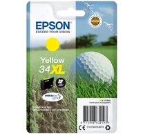 Epson Golf ball C13T34744010 tintapatron 1 db Eredeti Nagy (XL) kapacitású Sárga