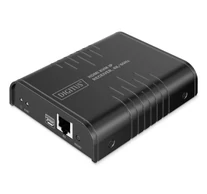 Cat.6 HDMI hosszabbító 4K/60Hz KVM USB 2.0 IP 1G-en akár 120m/200m - kiegészítő vevő a DS-55355-hoz