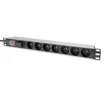 Digitus DN-95407-FR áramelosztó egység (PDU) 7 AC kimenet(ek) 1U