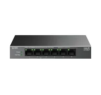 TP-Link LiteWave LS106LP hálózati kapcsoló Beállítást nem igénylő (unmanaged) Fast Ethernet (10/100) Ethernet-áramellátás (PoE) támogatása Fekete