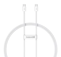 USB-C USB-C gyors töltőkábel Baseus Superior 2 100W 1m (fehér)