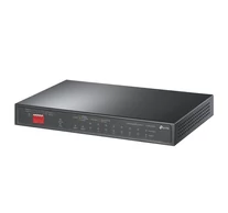 TP-Link TL-SG1210PP hálózati kapcsoló Beállítást nem igénylő (unmanaged) Gigabit Ethernet (10/100/1000) Ethernet-áramellátás (PoE) támogatása Fekete