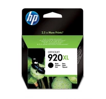 HP 920XL High Yield Black Original Ink Cartridge tintapatron 1 db Nagy (XL) kapacitású