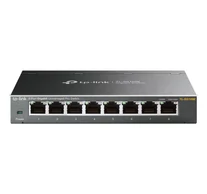 TP-Link TL-SG108E hálózati kapcsoló Vezérelt L2 Gigabit Ethernet (10/100/1000) Fekete
